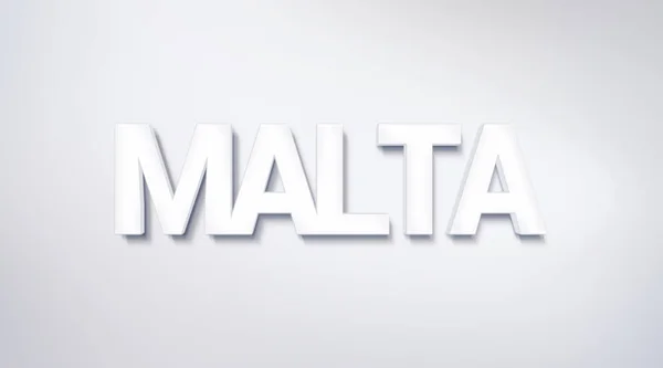 Malta, text design. calligraphy. Typography poster. Usable as Wallpaper background