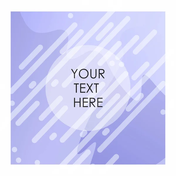 Fond Violet Blanc Avec Vecteur Typographique — Image vectorielle