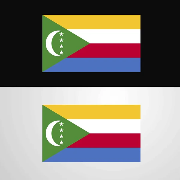 República Democrática Del Congo Diseño Banner Bandera — Vector de stock