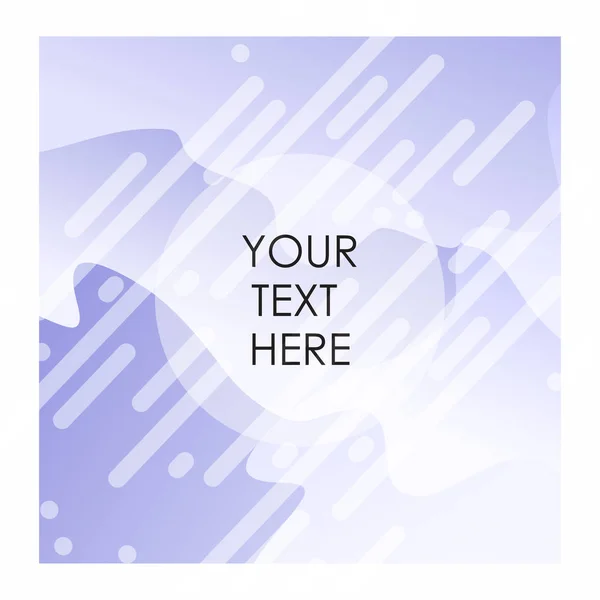 Fond Violet Blanc Avec Vecteur Typographique — Image vectorielle