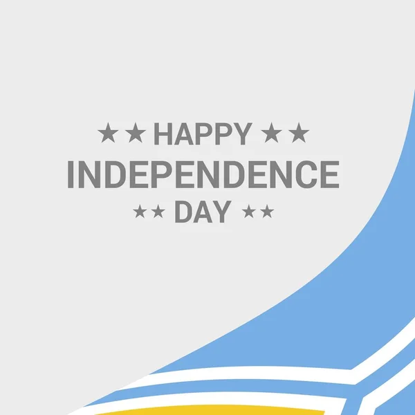 Векторная Иллюстрация Дню Независимости Тувы — стоковый вектор