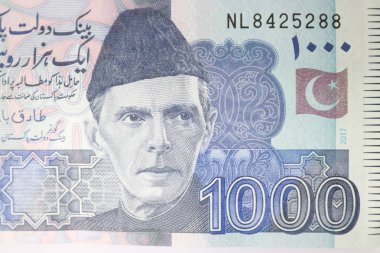 1000 rupi Pakistan para birimi Not
