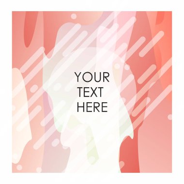 Tipografi vektör ile renkli arka plan