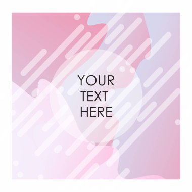 Tipografi vektör ile renkli arka plan