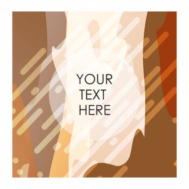 Kahverengi ve Beyaz Model arka plan vektör