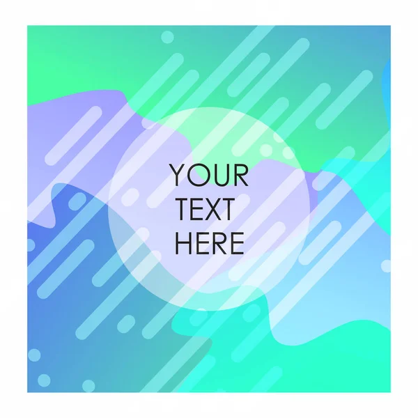 Colorful Background Typography Vector — Stock Vector