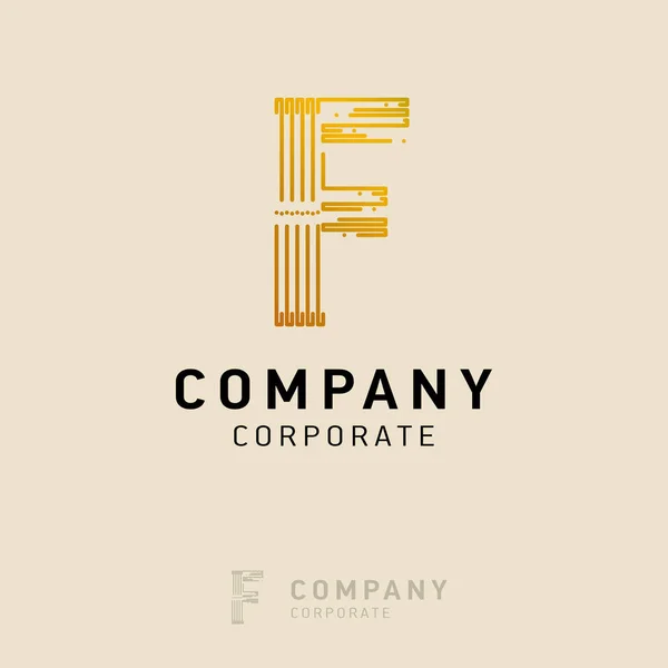 Projeto Logotipo Empresa Com Vetor Cartão Visita —  Vetores de Stock