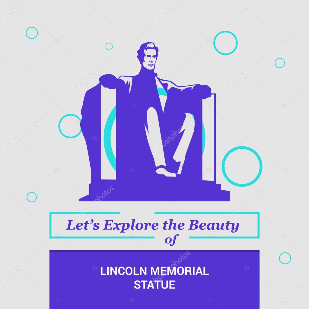 Let's Explore the beauty of Lincoln Statue  Washington, DC, USA National Landmarks