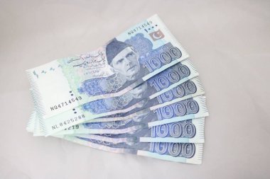 1000 rupi Pakistan para birimi Not
