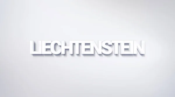 Liechtenstein, text design. calligraphy. Typography poster. Usable as Wallpaper background