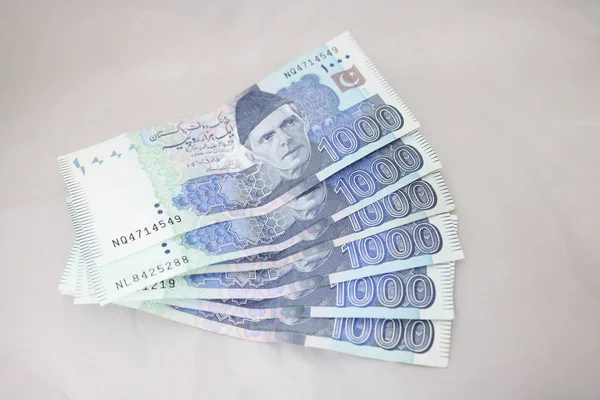 1000 Rupees Pakistani Currency Note Stock Editorial Photo