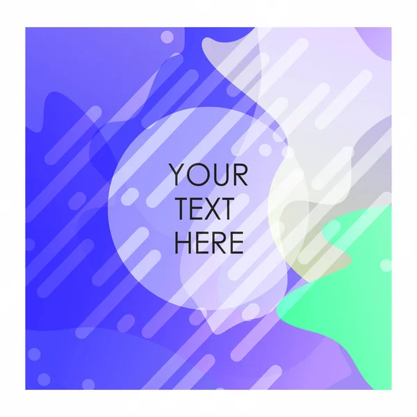 Fond Coloré Avec Vecteur Typographique — Image vectorielle