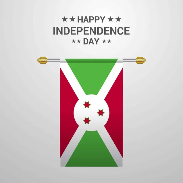 День Независимости Бурунди — стоковый вектор