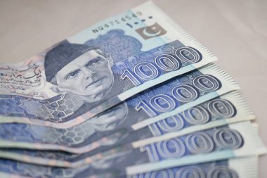 1000 rupi Pakistan para birimi Not