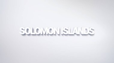 Solomon Adaları, metin tasarım. hat. Tipografi poster. Duvar kağıdı arka plan olarak kullanılabilir