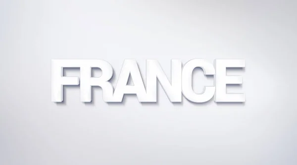 França Design Texto Caligrafia Cartaz Tipografia Usável Como Fundo Papel — Fotografia de Stock
