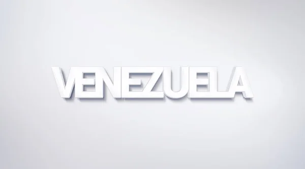 Venezuela Textgestaltung Kalligraphie Typografie Plakat Als Hintergrundbild Verwendbar — Stockfoto