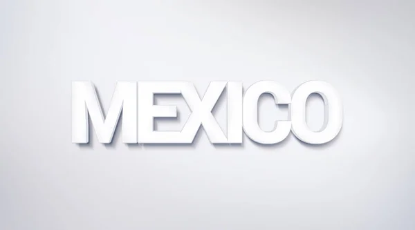 Mexico Text Design Calligraphy Typography Poster Usable Wallpaper Background — Stock Photo, Image