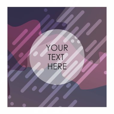 Tipografi vektör ile çok renkli arka plan