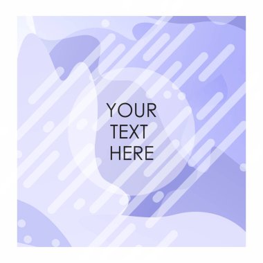 Typogrpahy vektörlü beyaz ve mor fırın