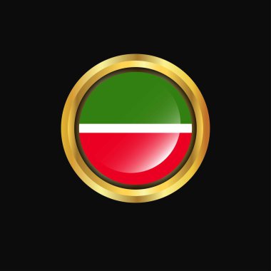 Tataristan bayrak altın düğme