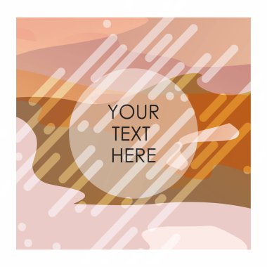 Kahverengi ve Beyaz Model arka plan vektör