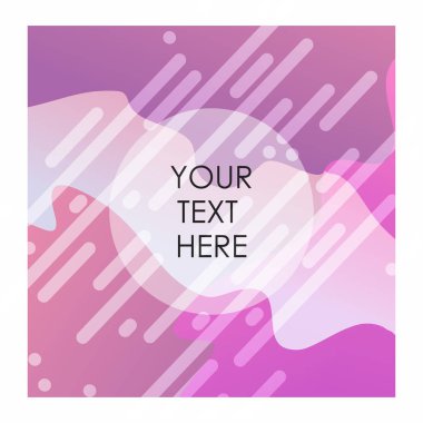 Tipografi vektör ile renkli arka plan