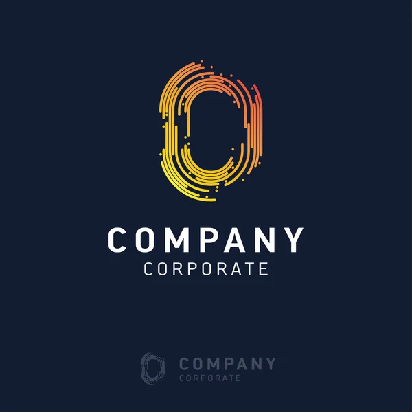 Company Logo Design Vector — Stock Vector