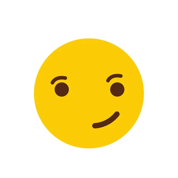Χαμογελώντας Emoji Εικονίδιο Σχεδιασμός Πολύχρωμο Διανυσματικά Εικονογράφηση — Διανυσματικό Αρχείο