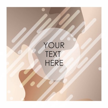 Kahverengi ve Beyaz Model arka plan vektör