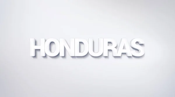 Honduras Textdesign Kalligrafi Typografi Affisch Kan Användas Som Tapet Bakgrund — Stockfoto