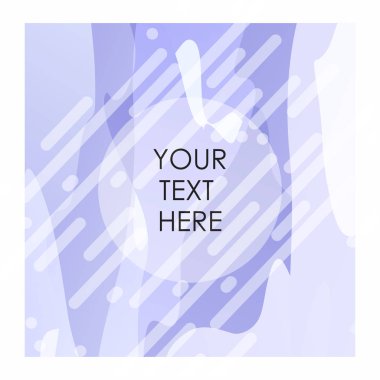 Typogrpahy vektörlü beyaz ve mor fırın