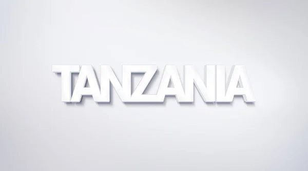 Tanzania, text design. calligraphy. Typography poster. Usable as Wallpaper background