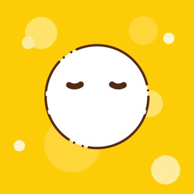 Şok emoji simge tasarlamak vektör