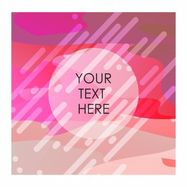 Kırmızı ve beyaz renk arka plan Tipografi vektör ile karıştırın