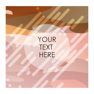 Kahverengi ve Beyaz Model arka plan vektör