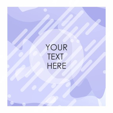 Typogrpahy vektörlü beyaz ve mor fırın