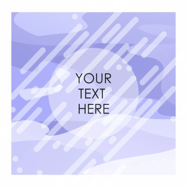 Typogrpahy vektörlü beyaz ve mor fırın