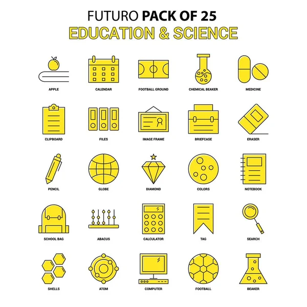 아이콘 세트입니다 Futuro 디자인 아이콘 — 스톡 벡터