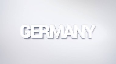 Almanya, metin tasarım. hat. Tipografi poster. Duvar kağıdı arka plan olarak kullanılabilir