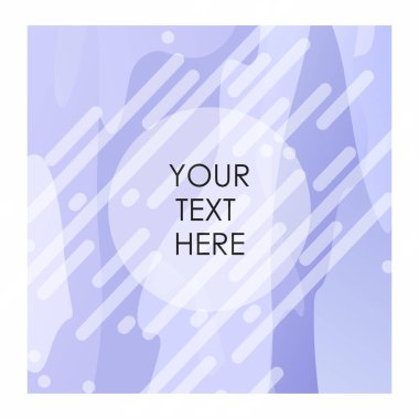 Typogrpahy vektörlü beyaz ve mor fırın