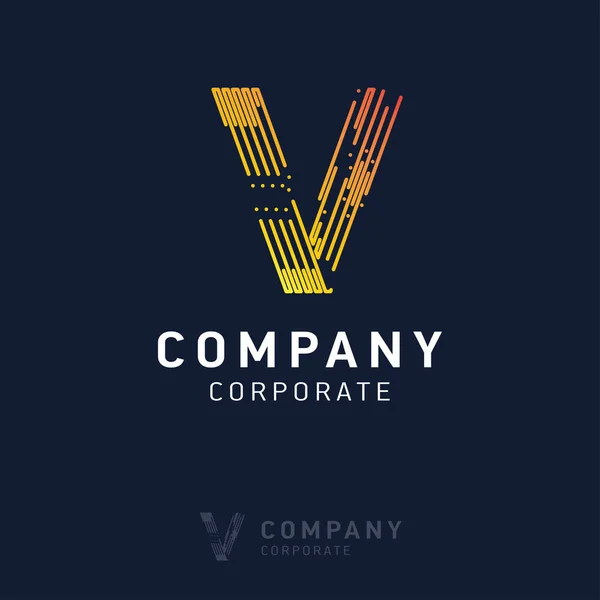 Дизайн Логотипа Компании Вектором Визитной Карточки — стоковый вектор
