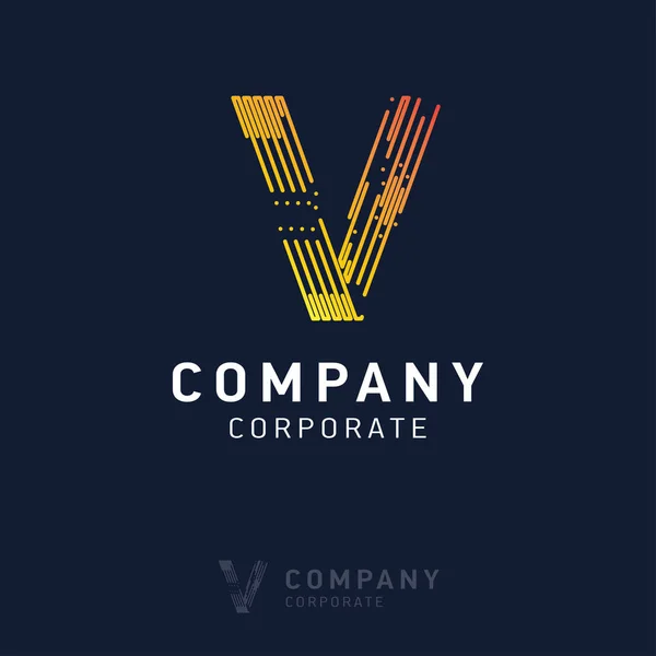 Conception Logo Entreprise Avec Vecteur Carte Visite — Image vectorielle