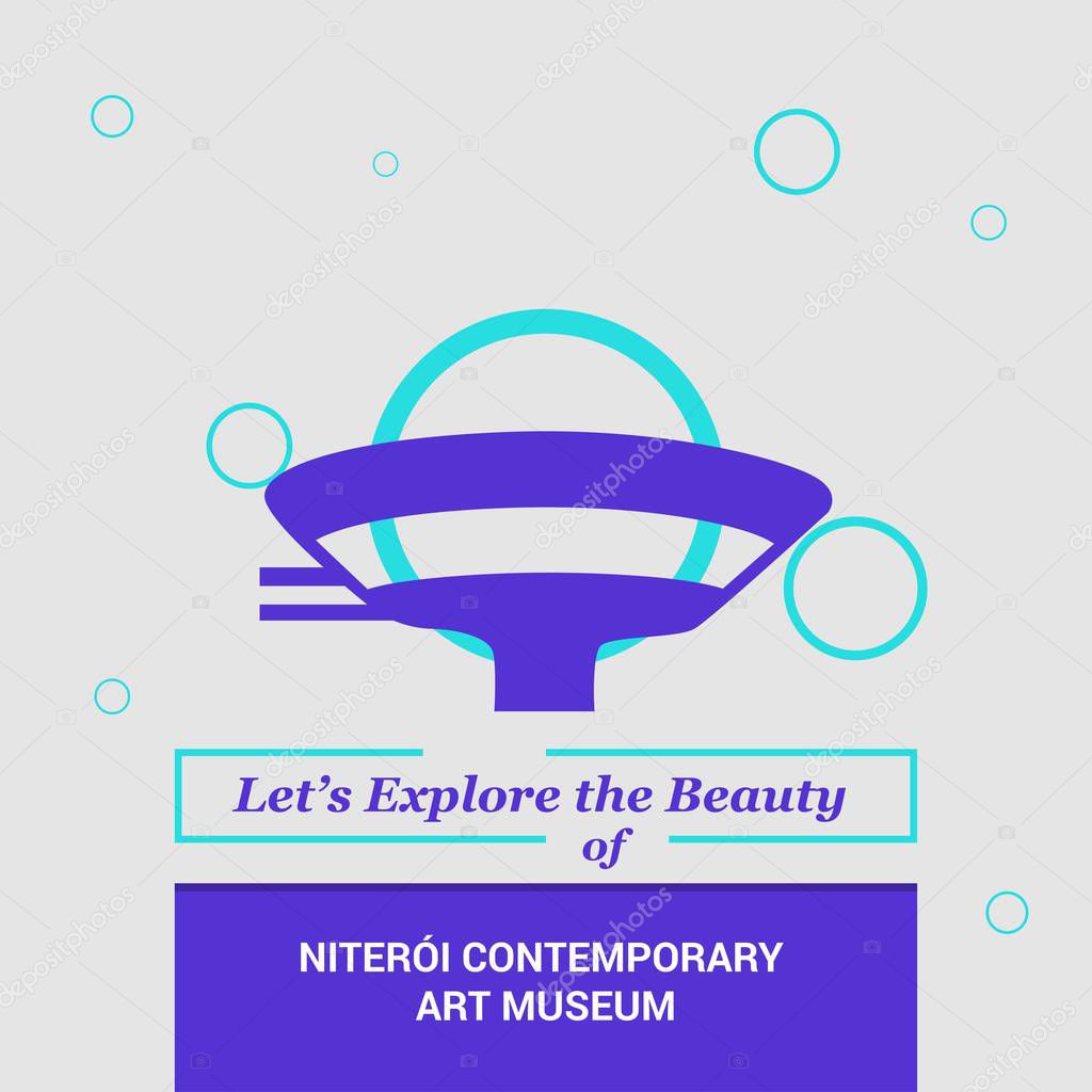 Let's Explore the beauty of Niteroi Contemporary Art Museum, Brazil National Landmarks