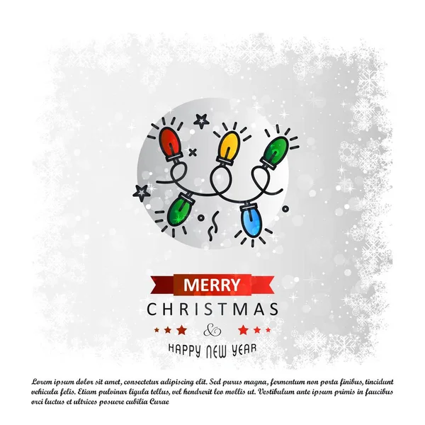 圣诞贺卡与创意设计向量 — 图库矢量图片