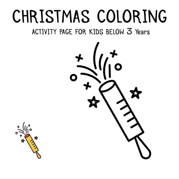 Julefargebok Barn – stockvektor