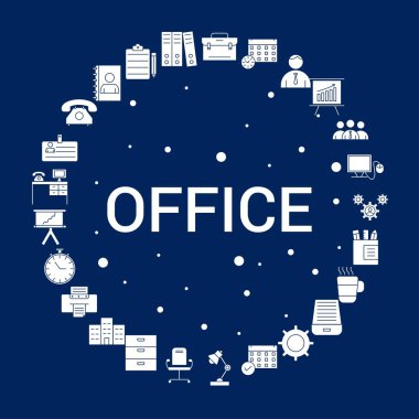 Yaratıcı Office simge arka plan
