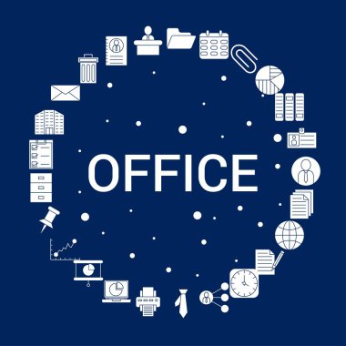 Yaratıcı Office simge arka plan
