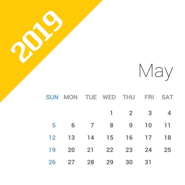 2019 mutlu yeni yıl takvim şablonu olabilir. Noel arka plan