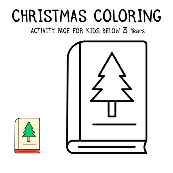 Christmas Coloring Actvity Book For Kids Below 3 Years